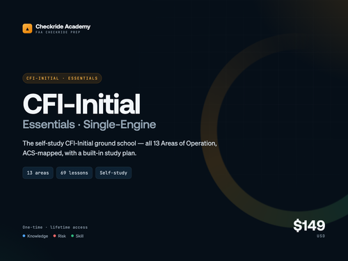 cfi-asel-essentials — product cover