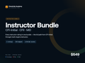 Instructor Bundle — course cover